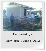 Sähköasennuskohde, Rapparinkuja, uusi omakotitalo