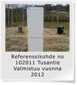 Referenssikohde, Tusantie, sähkökaappi