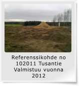 Referenssikohde, Tusantie, tontti